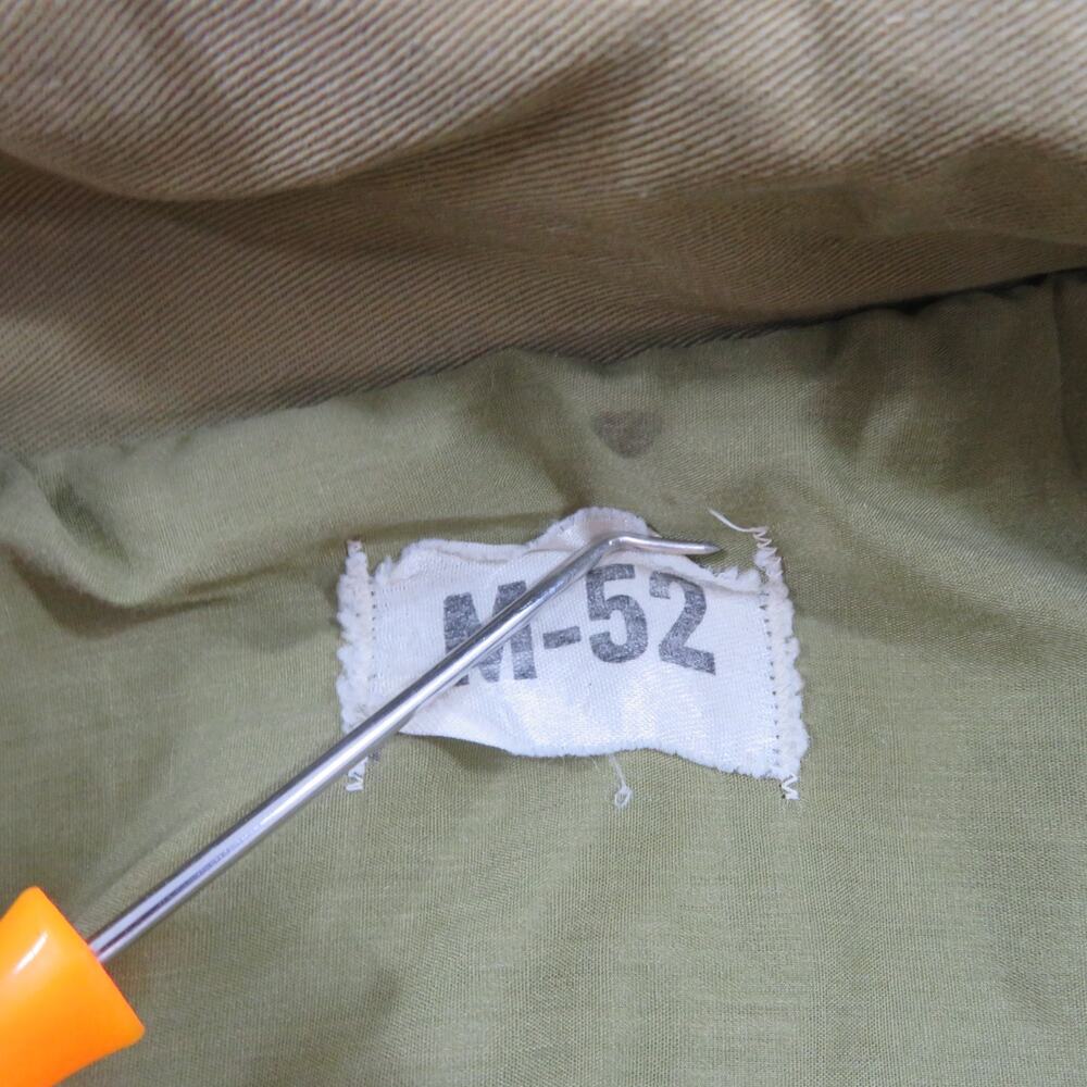 M-52 USAF Green Military Jacket w/Patches SR-71 Sz S-M? Distressed Look Vintage - Picture 4 of 11